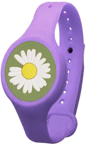 Pulseira Repelente Kids Flor - Lilás