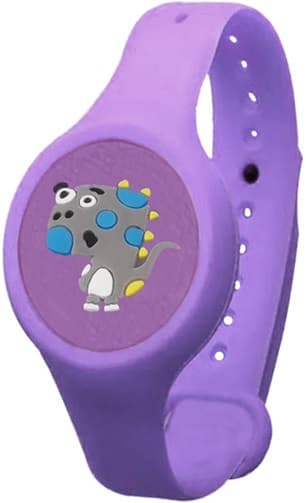 Pulseira Repelente Kids Dino - Lilás