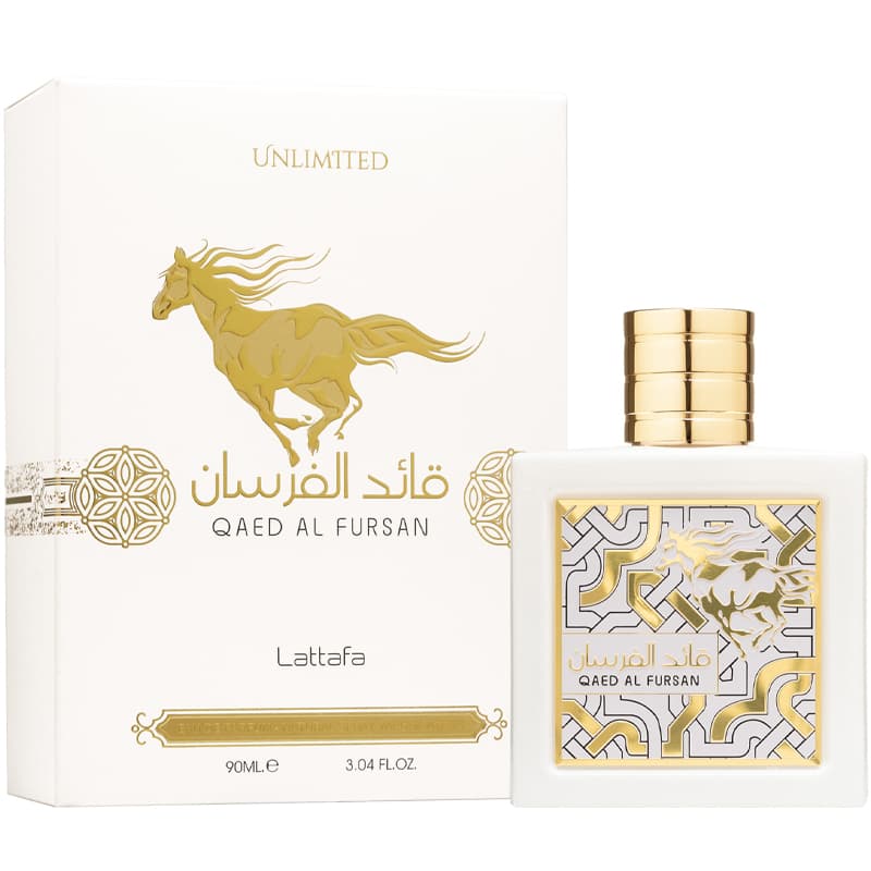Perfume Lattafa Qaed Al Fursan Unlimited EDP Unissex - 90mL