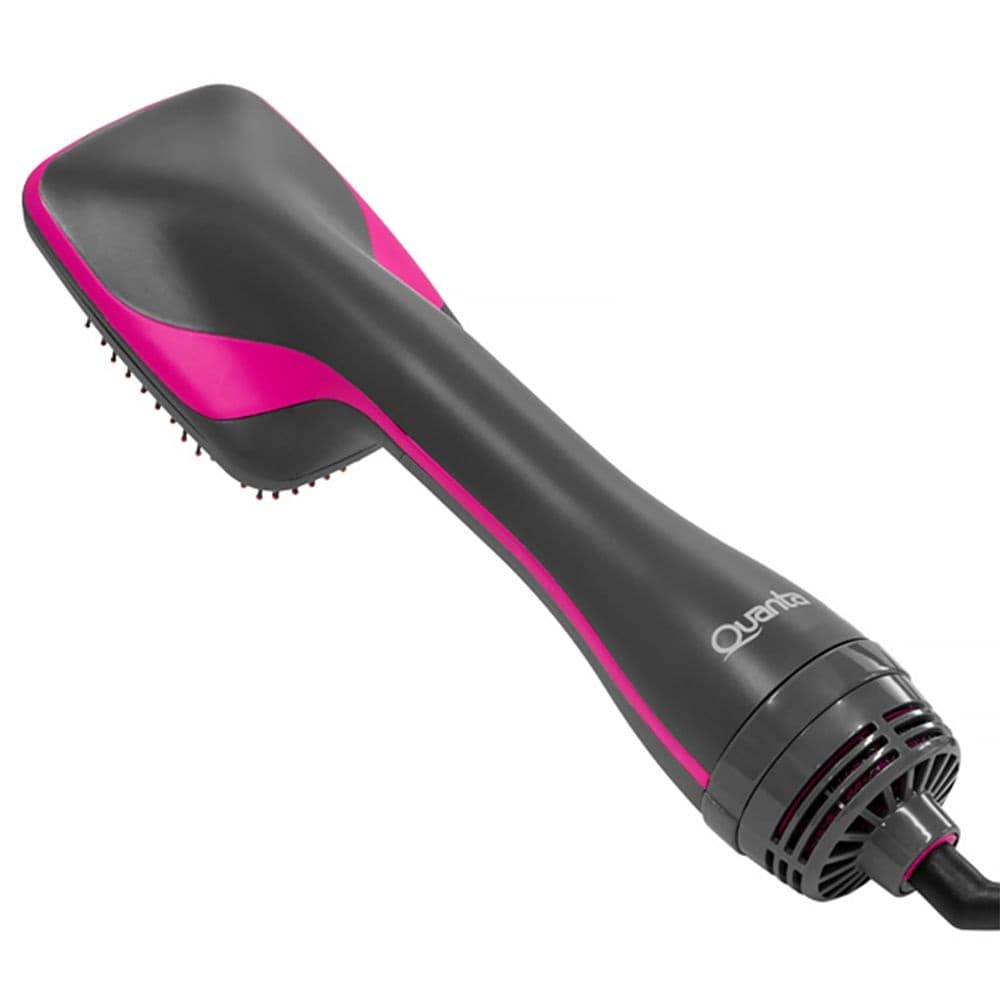 Escova Elétrica Quanta QTEL21 2 en 1 1200W 220V - Black/Pink 3