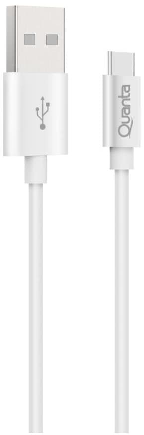Cabo Quanta QTCTF70 Essentials USB-C 1m - Branco
