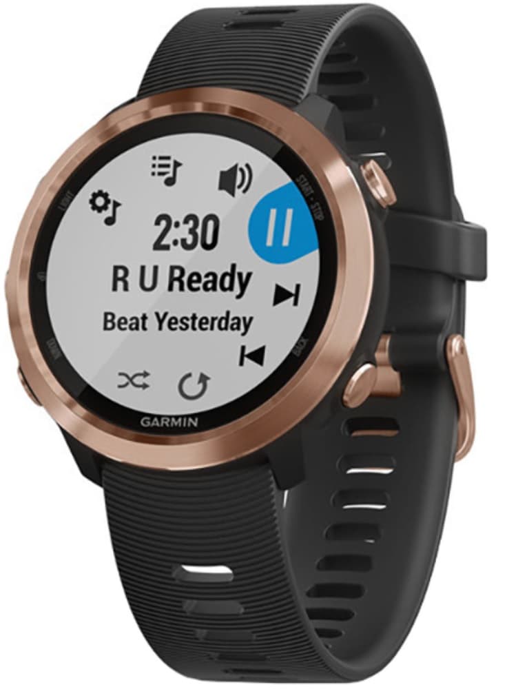 Relógio GPS Garmin Forerunner 645 Music Preto/Rose Gold