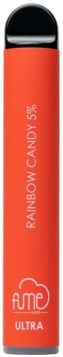 Vaper Descartável Fume Ultra 5% Nicotina 2500 Puffs - Rainbow Candy