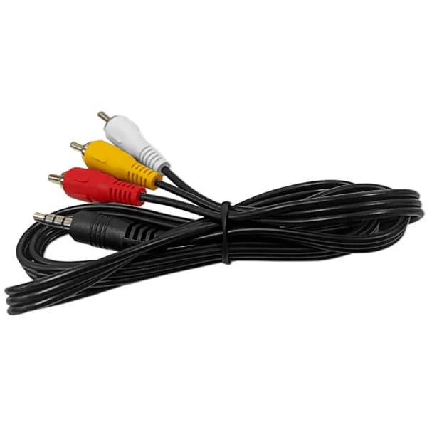 Cabo Quanta QTCAV1 X P2 Audio RCA a Jack 3.5 mm 90cm - Preto