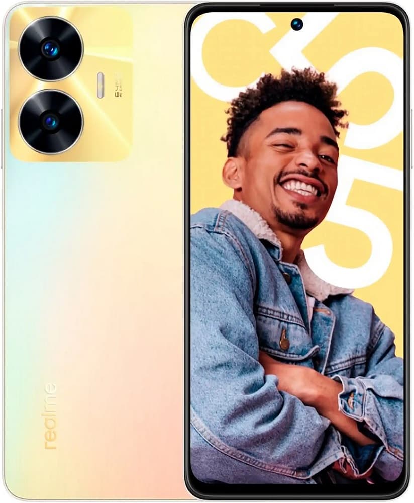 Smartphone Realme C55 RMX3710 DS LTE 6.72" 8/256GB - Sunshower