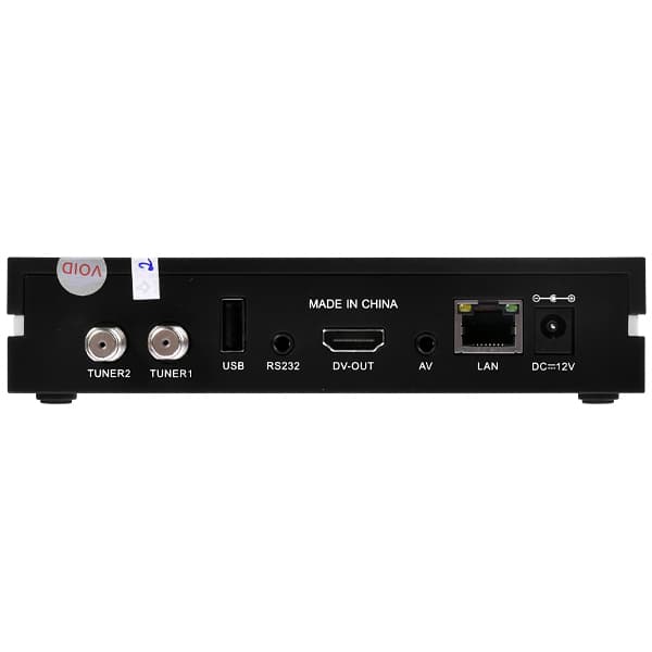 Receptor FTA Azamerica Silver GX Pro 4K Ultra HD - Preto 1