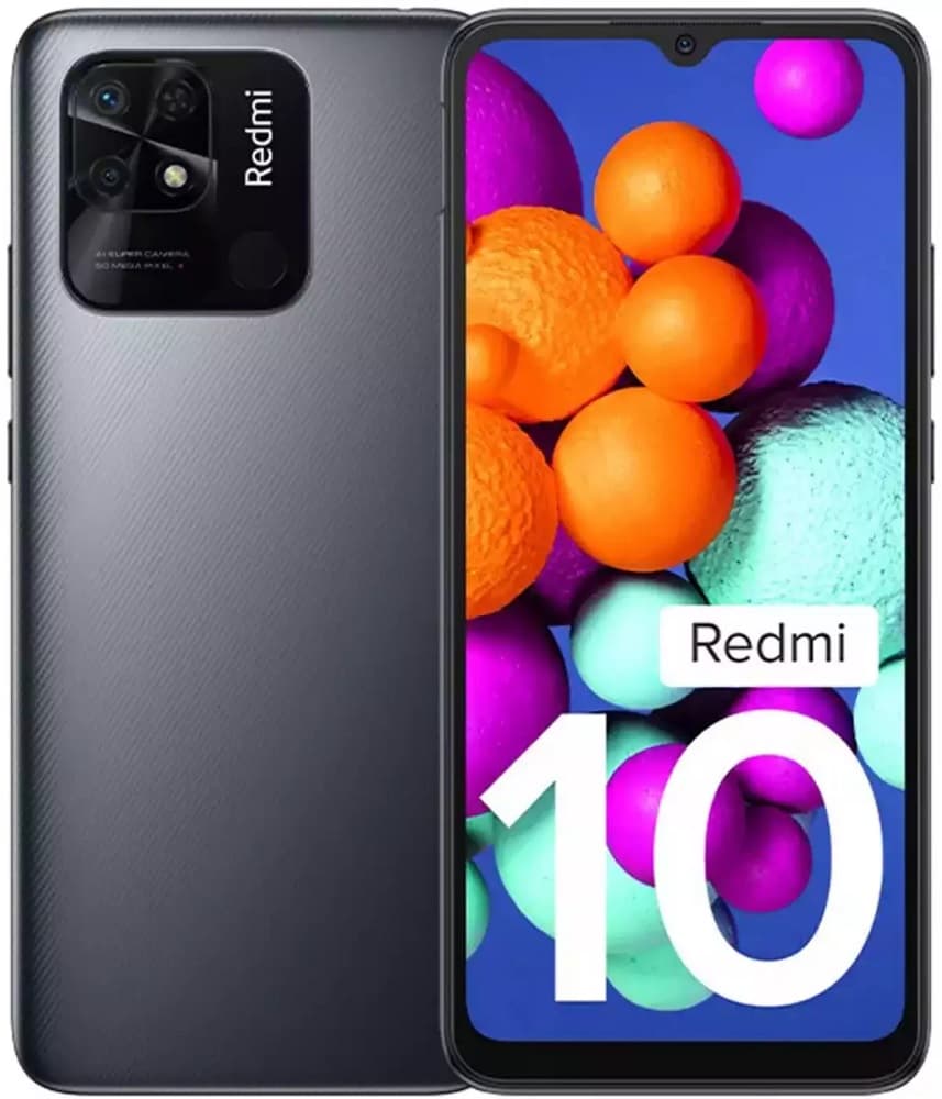 Smartphone Xiaomi Redmi 10 DS LTE 6.71" 4/64GB - Black (India)