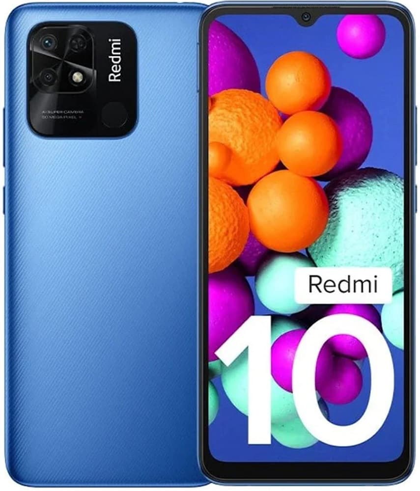 Smartphone Xiaomi Redmi 10 DS LTE 6.71" 6/128GB - Blue (India)