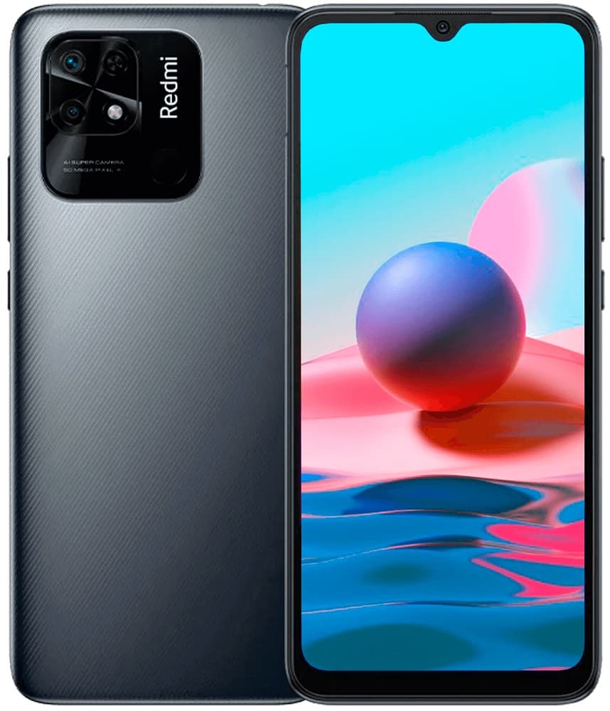 Smartphone Xiaomi Redmi 10C DS LTE 6.71" 4/128GB - Graphite Gray