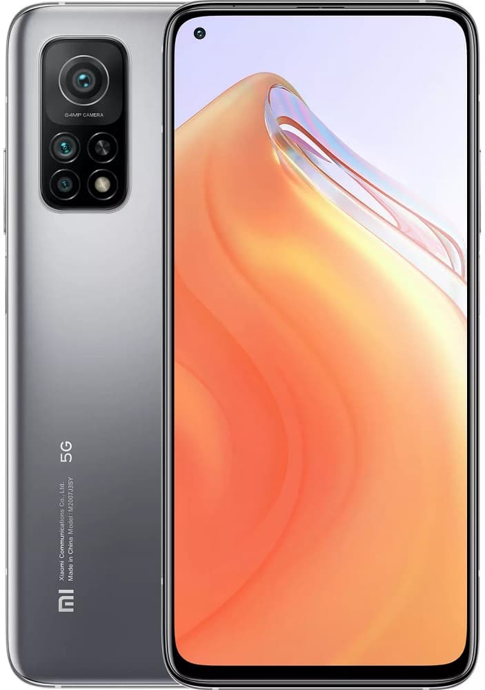 Smartphone Xiaomi Mi 10T 5G DS 6.67" 8/128GB - Lunar Silver (India)