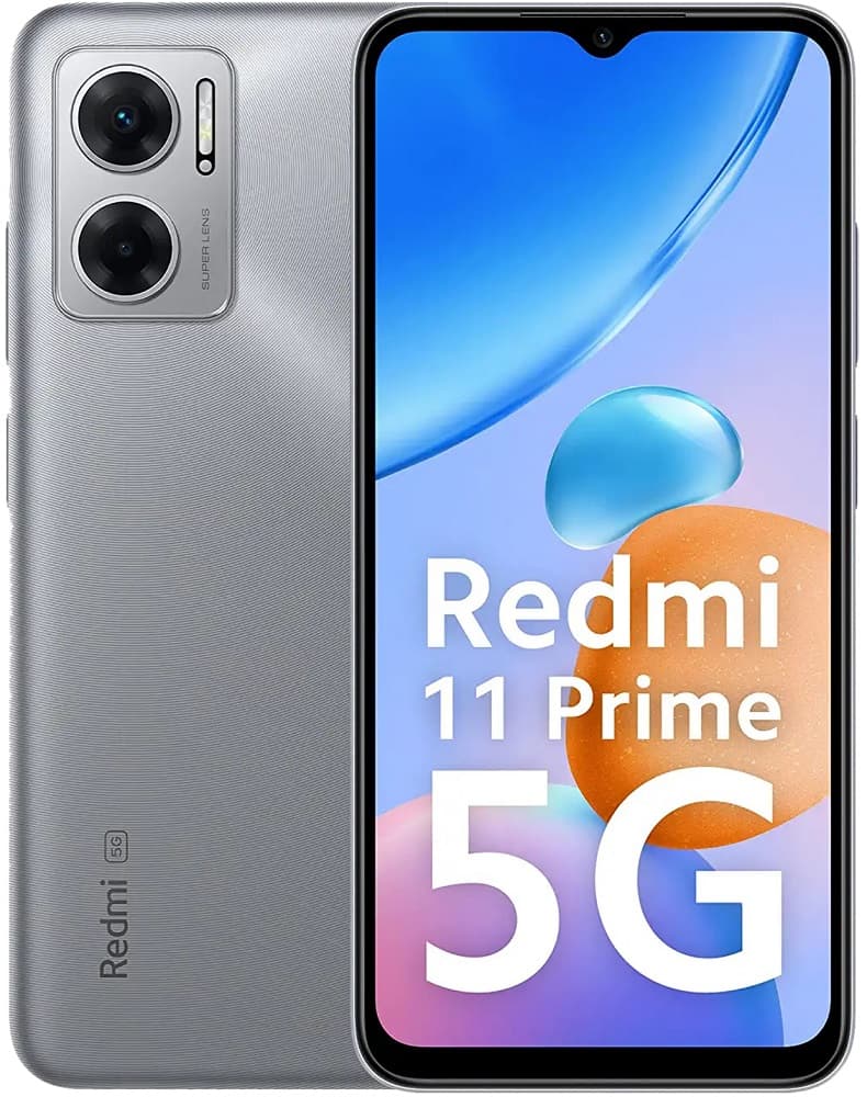 Smartphone Xiaomi Redmi 11 Prime 5G DS 6.58" 4/64GB - Chrome Silver (India)