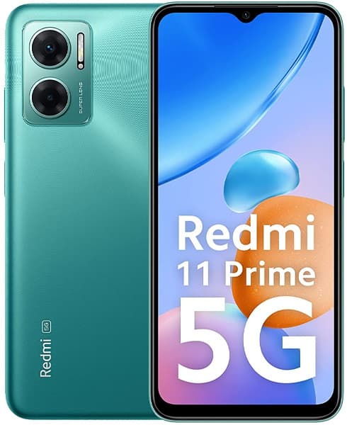 Smartphone Xiaomi Redmi 11 Prime 5G DS 6.58" 4/64GB - Meadow Green (India)