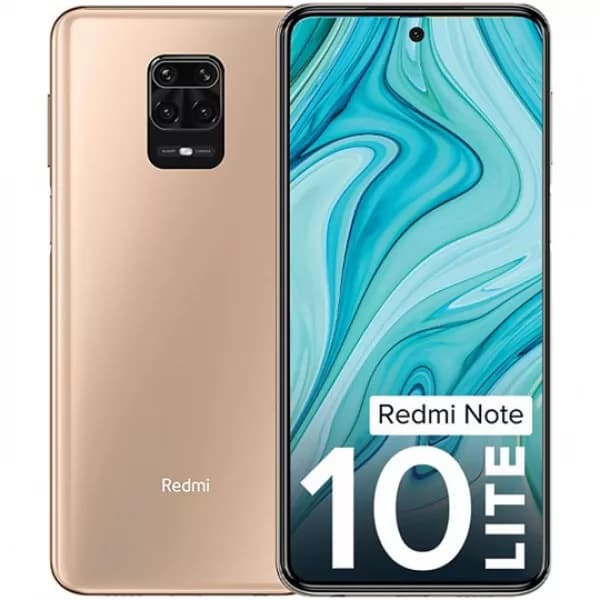 Smartphone Xiaomi Redmi Note 10 Lite 4GB/128GB 6.67" - Champagne Gold (India)