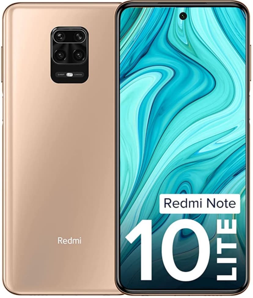 Smartphone Xiaomi Redmi Note 10 Lite 4GB/64GB 6.67" - Champagne Gold