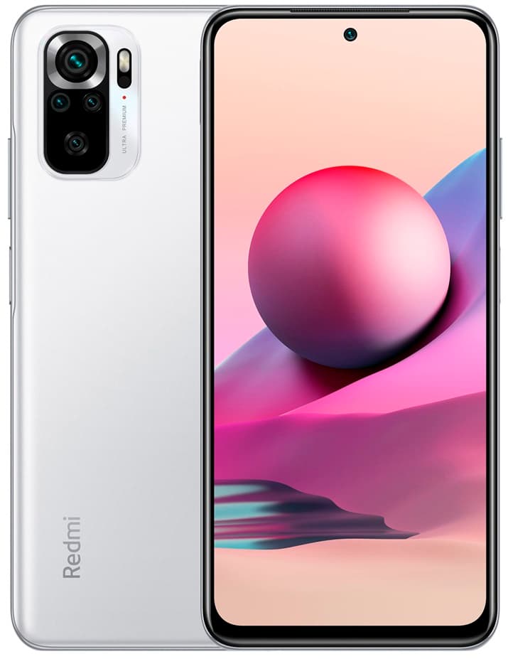 Smartphone Xiaomi Redmi Note 10S LTE DS 6.43" 6/64GB - Frost White (India)