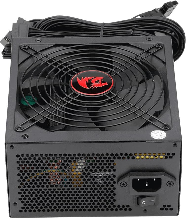 Fonte de alimentação para PC Redragon RGPS GC-PS002 600W 80 Plus 1