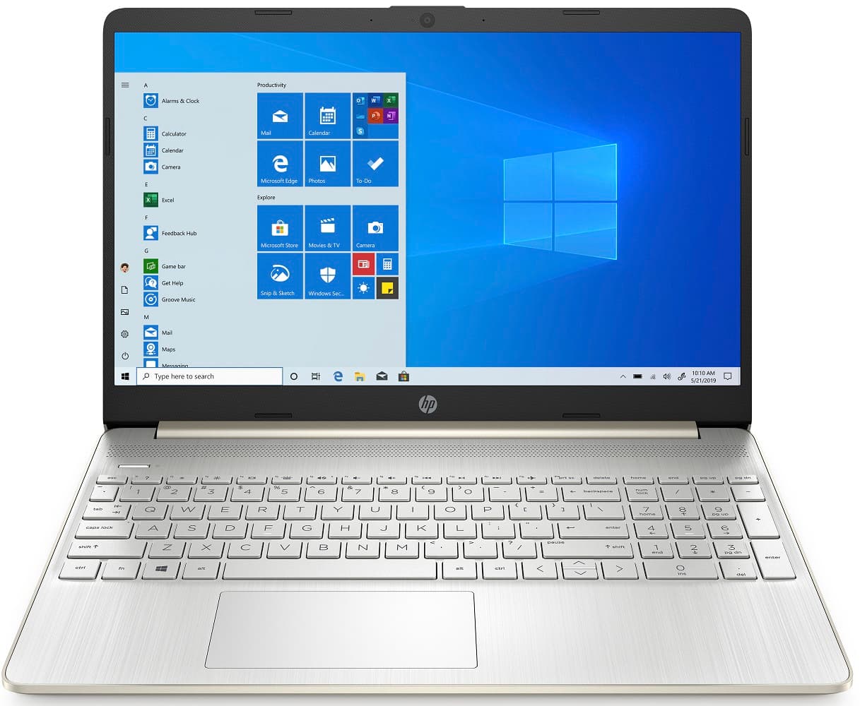 Notebook HP 15-DY1025NR I3-1005G1 15.6" W10H 4/256GB SSD - Silver (Refurbished) 1