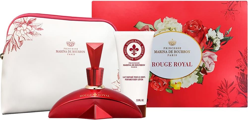 Kit Perfume Marina de Bourbon Rouge Royal EDP 100ml + Body Lotion 100ml + Neceser - Feminino