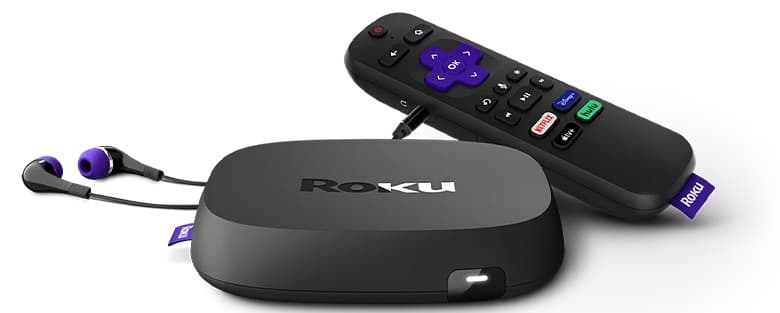Media Player TV Roku Ultra LT 4662RW 4K WiFi - Black