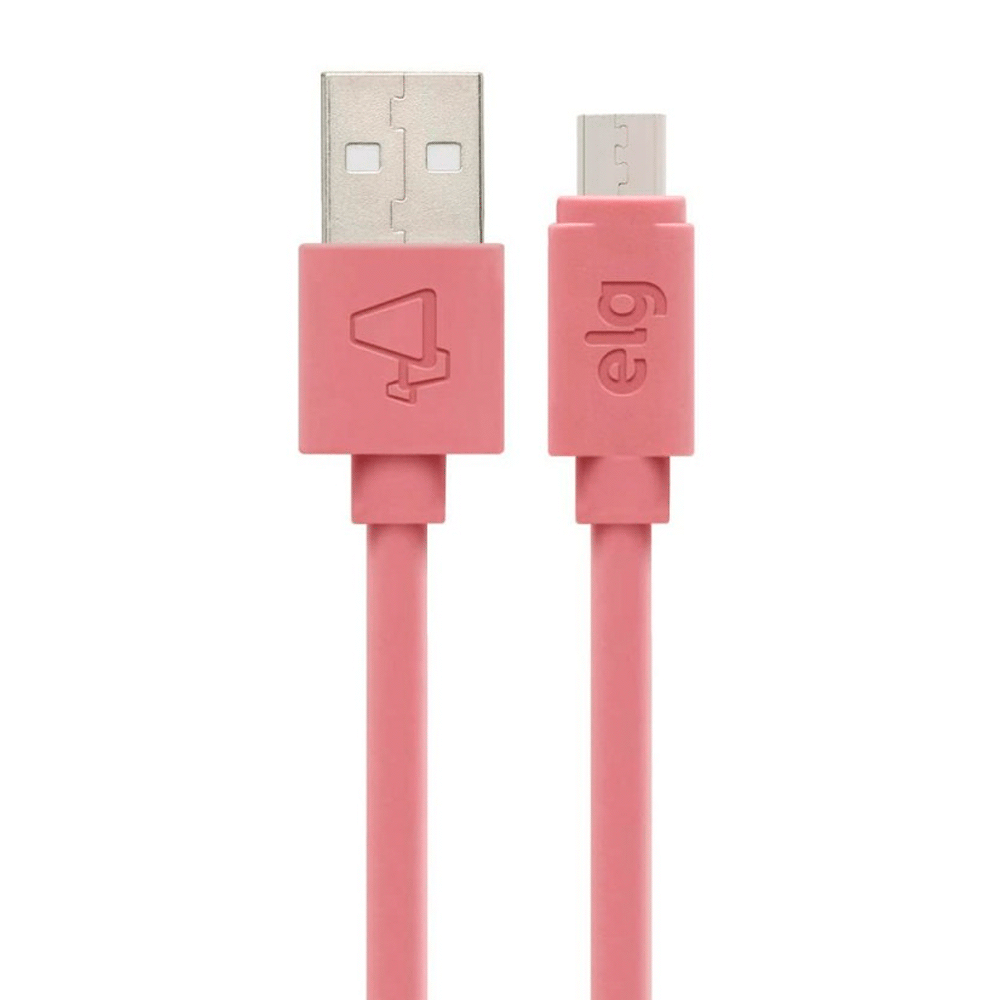 Cable Micro USB ELG M515PKMAX (1.5m) Rosa 1