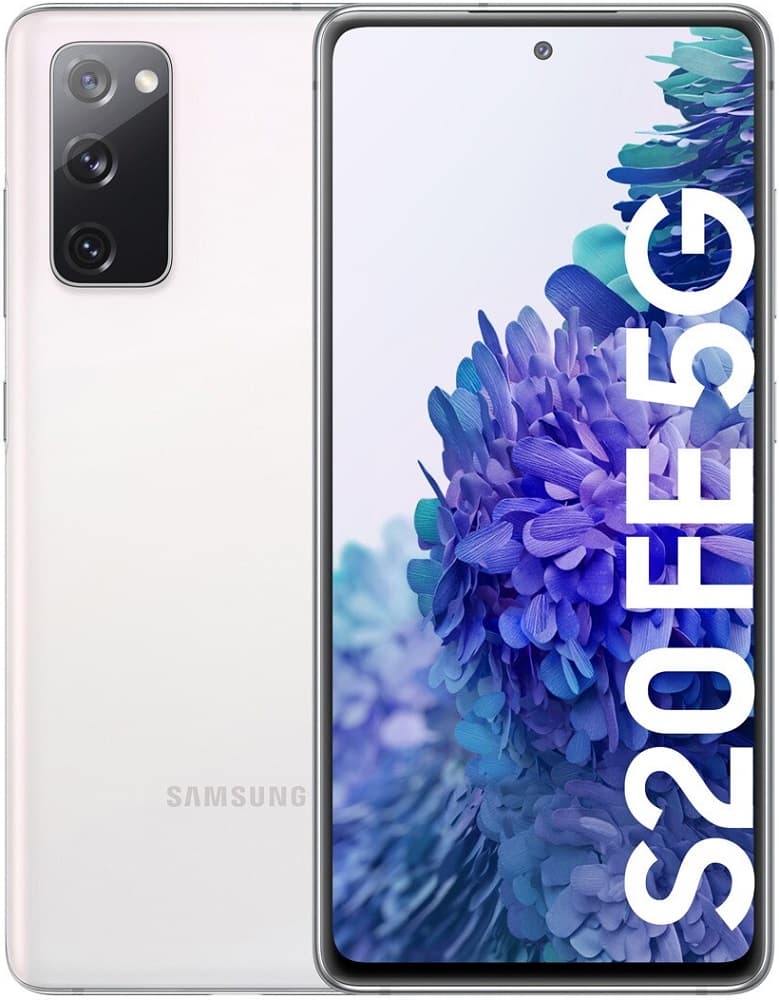 Smartphone Samsung Galaxy S20 FE 5G SM-G781B DS 6/128GB - Cloud White
