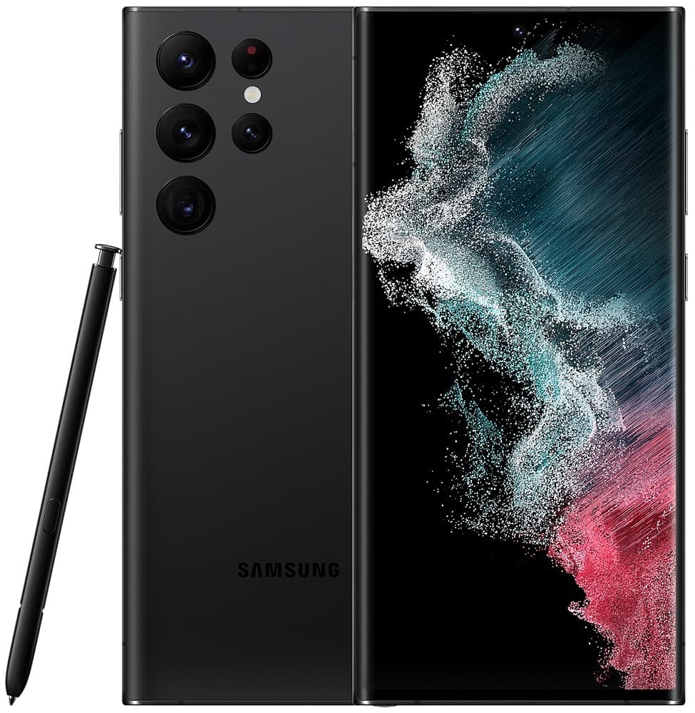 Smartphone Samsung Galaxy S22 Ultra S908E 5G DS 6.8" 12/512GB - Phantom Black (Homologado)