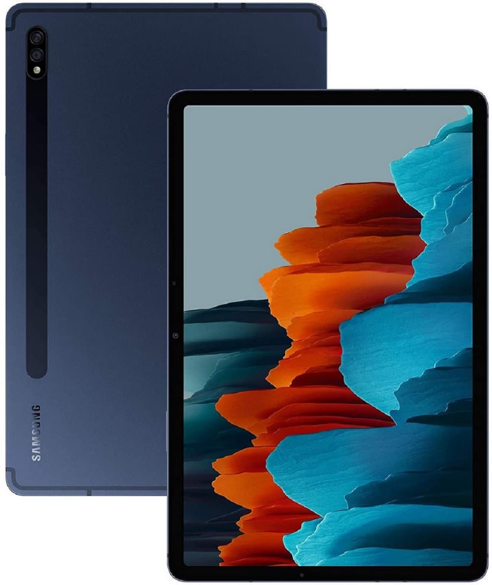 Tablet Samsung Galaxy Tab S7 SM-T870 Wi-Fi 6/128GB 11" (2020) + Teclado Azul - Homologado