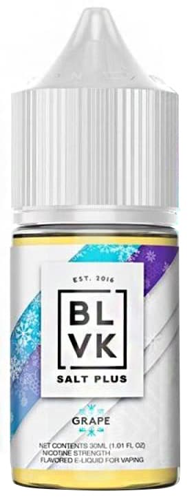 Essência para Vaper BLVK Salt Plus Grape 50mg Nicotina - 30ml