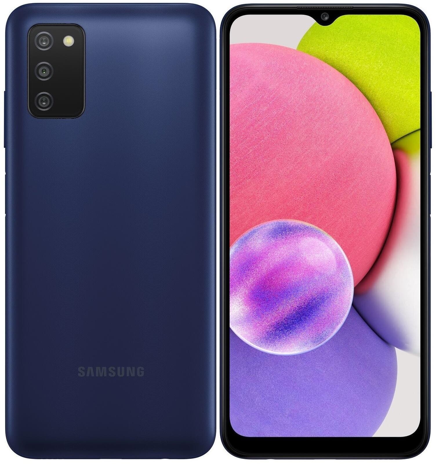 Smartphone Samsung Galaxy A03S SM-A037M/DS 6.5" 4/64GB Blue (Gar. PY/UY/ARG) 1