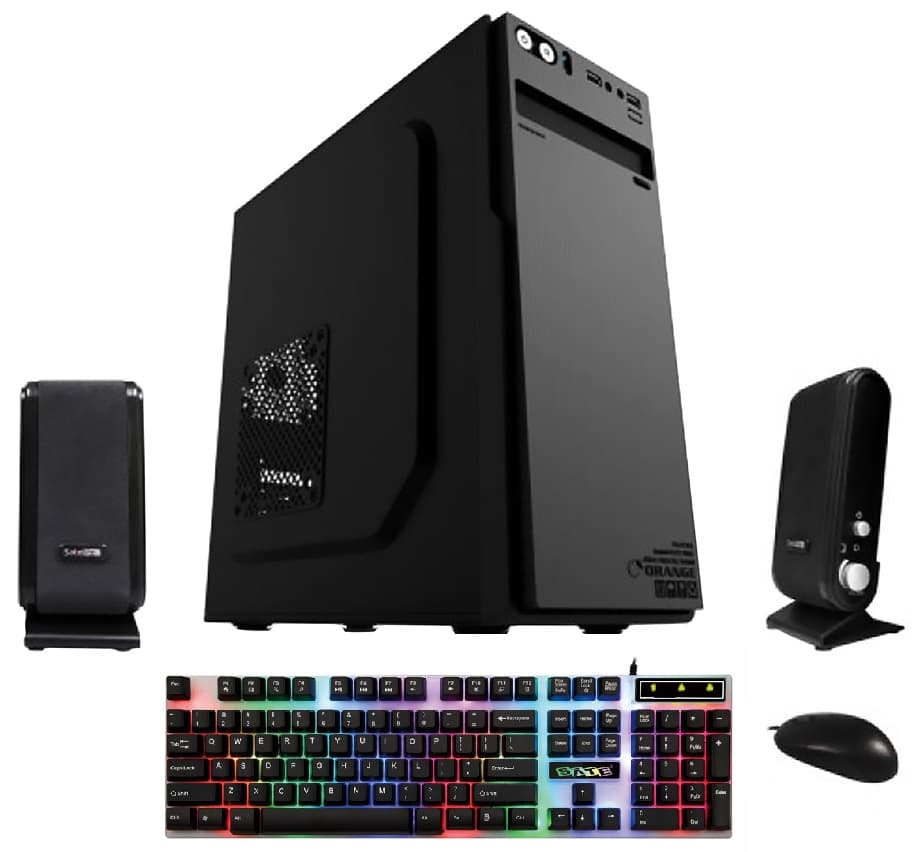 Kit Gabinete K707 + Teclado + Speaker + Mouse - Preto