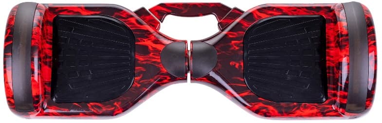 Scooter Keen Keen-1 6.5" Bluetooth - Chama Negra Vermelha 12 1