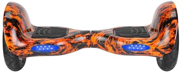 Scooter Keen Keen-4 10" Bluetooth - Vermelho/Preto/Flama 12