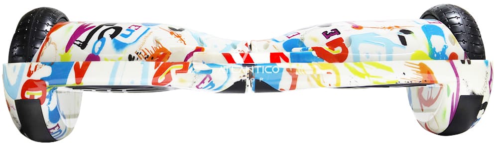 Scooter Elétrico Keen 6.5" Bluetooth - Graffiti White 3
