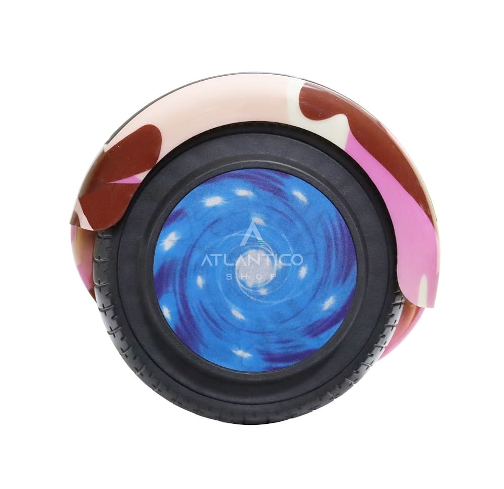 Scooter Elétrico Smart Balance Wheel 6.5" Bluetooth - Camouflage Pink 3