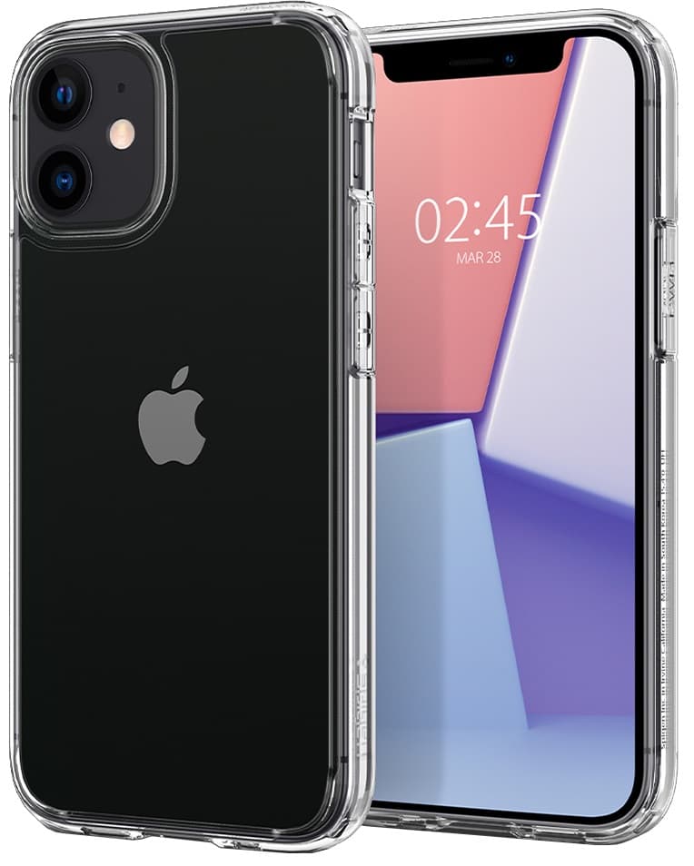 Capa Spigen para IPhone 12 Mini Crystal Hybrid ACS01542 Trasparente 1