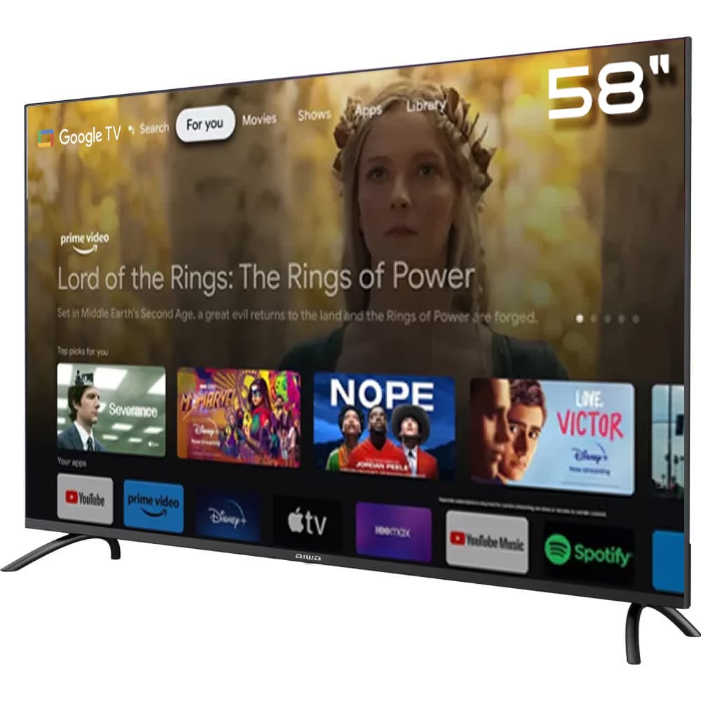 Smart TV LED Aiwa 58" AW58B4K 4K Ultra HD 1
