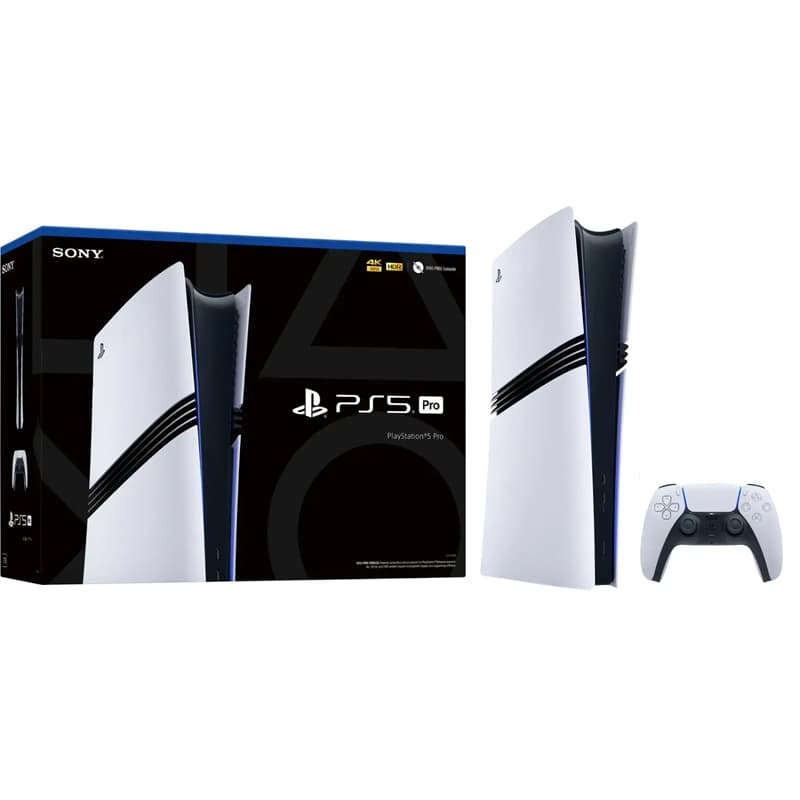 Console Sony PlayStation 5 Pro Digital CFI-7119 2TB SSD - White/Black (Caixa Fea) 1