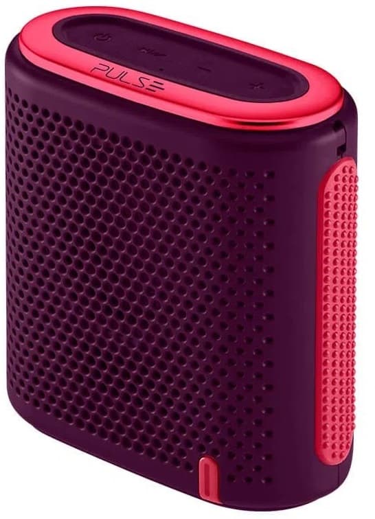 Speaker Multilaser Pulse Mini SP239 Bluetooth 10W - Vermelho/Rosa
