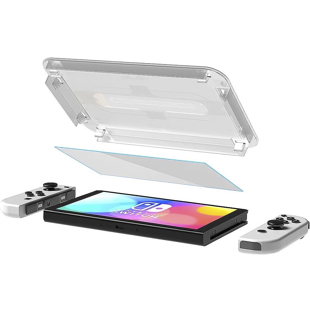 Pelicula Spigen Nintendo Switch OLED AGL03829 GlastR EZ Fit 3