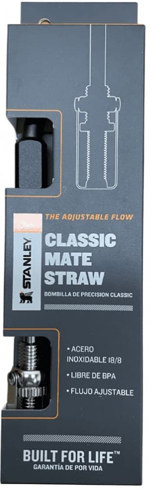 Bomba Stanley Classic Spring Mate Straw - Black 1
