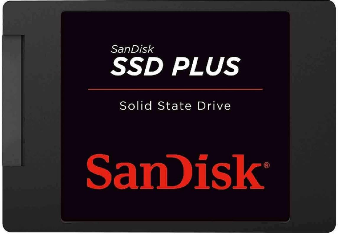 SSD Plus SanDisk 120GB SATA III SDSSDA-120G-G27 2.5" 530MB/S - Preto