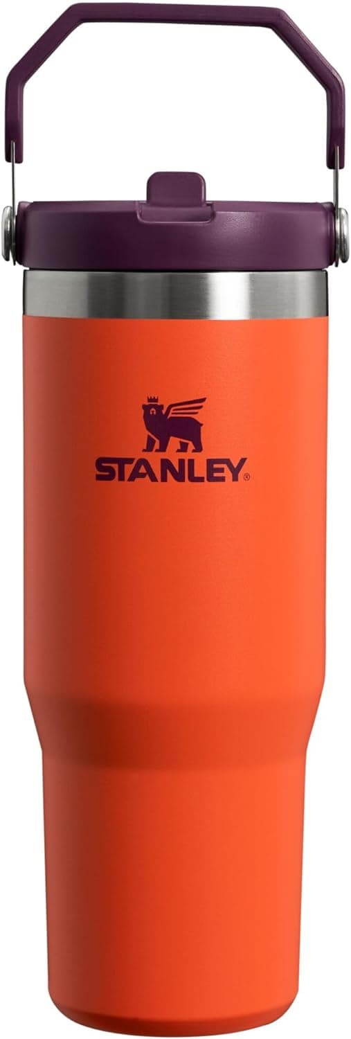 Garrafa Térmica Stanley Classic The IceFlow Flip Straw Tumbler 887mL - Plum Tigerlily 1