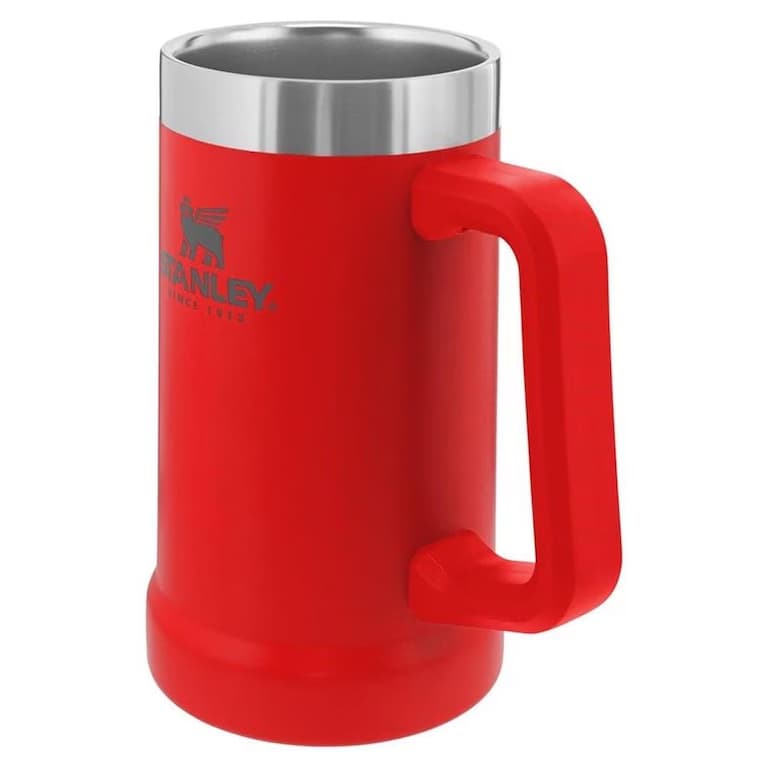 Caneca Térmica Stanley Adventure The Big Grip Beer Stein 709ml - Red 1