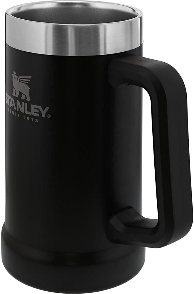 Caneca Térmica Stanley Adventure Big Grip Beer Stein 709ml - Matte Black (10-02874-070) 1