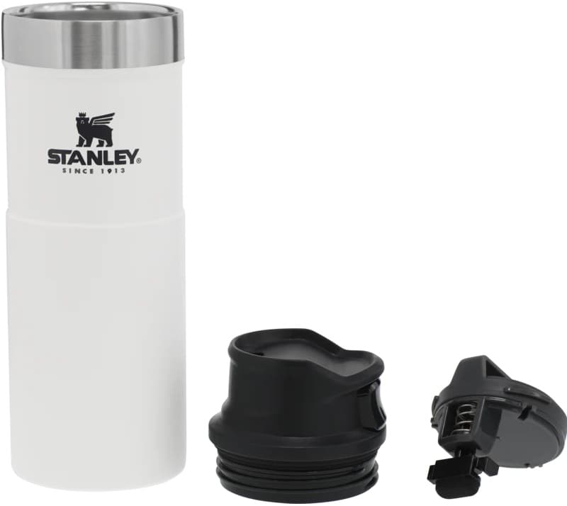 Garrafa Térmica Stanley Classic Trigger-Action Travel Mug 470ml - White (10-06439-144) 3
