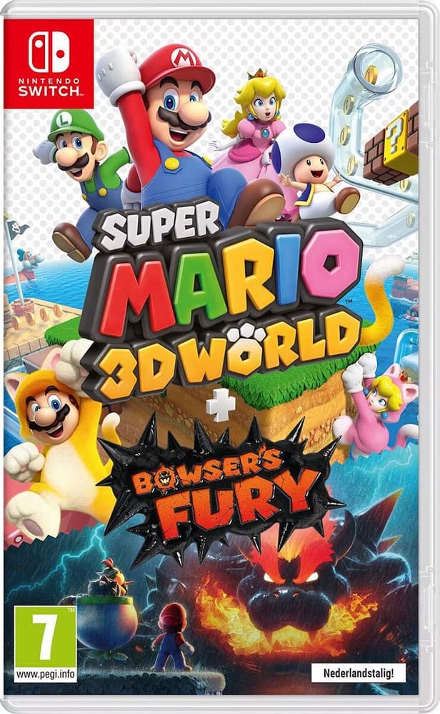 Jogo Nintendo Switch Super Mario 3D World + Bowser's Fury
