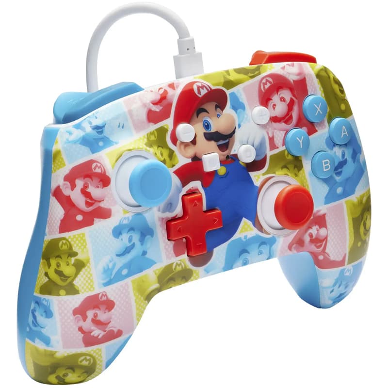 Controle PowerA Nintendo Switch - Super Mario Hero Reel (PWA-A-09011) 1