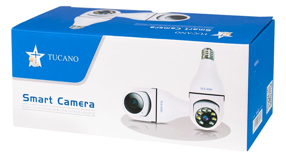 Câmera Smart IP Tucano TC-E27 HD Wi-Fi - Branco 1