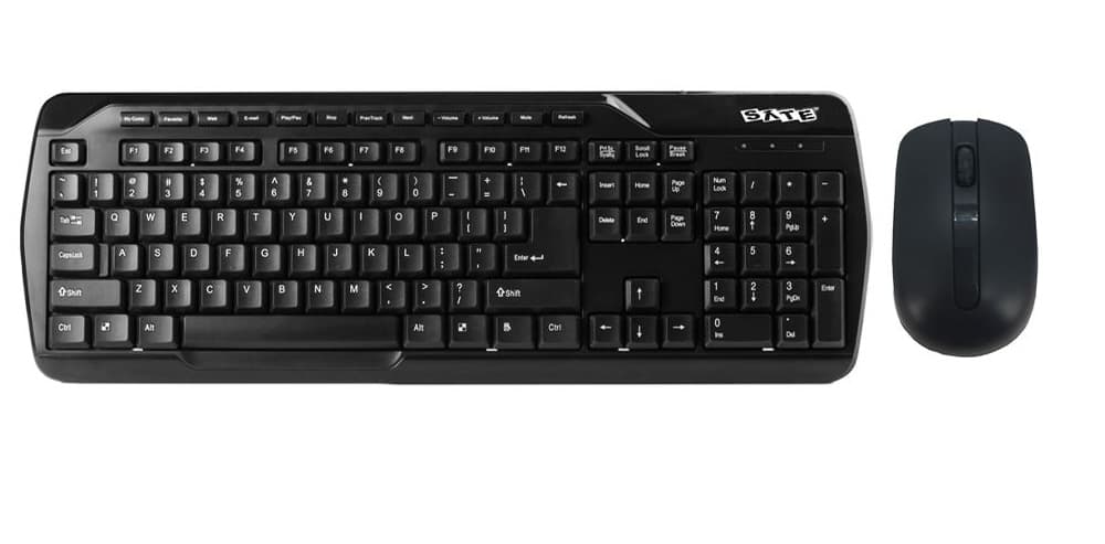 Teclado + Mouse Satélite Wireless AK-719G - Preto (Português)