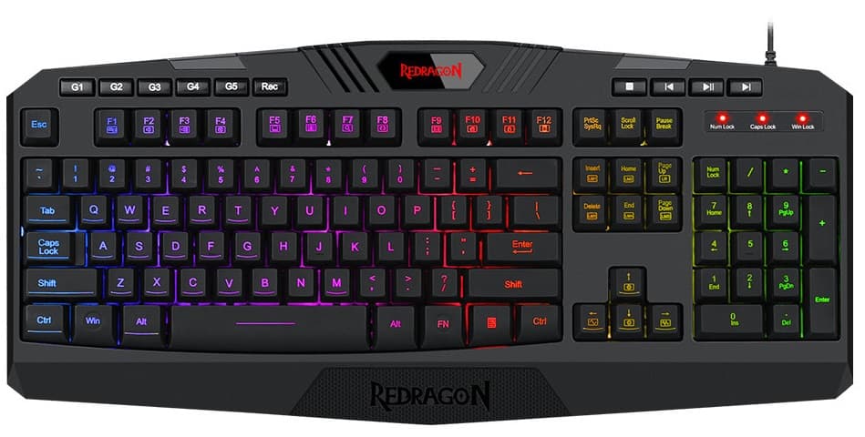 Teclado Gaming Redragon Harpe Pro K503A-RGB Inglês - Black